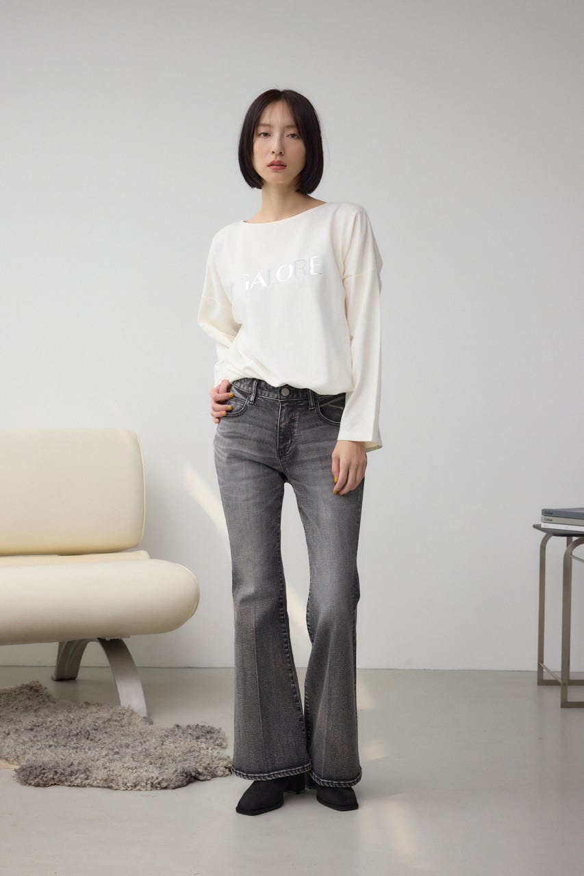 アソートプリントロングTシャツ O/WHT FREE