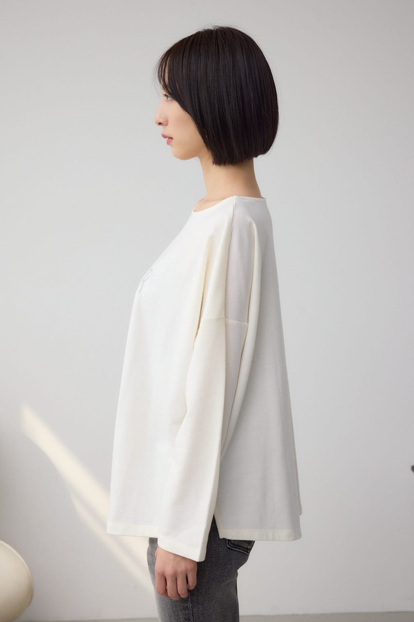 アソートプリントロングTシャツ O/WHT FREE