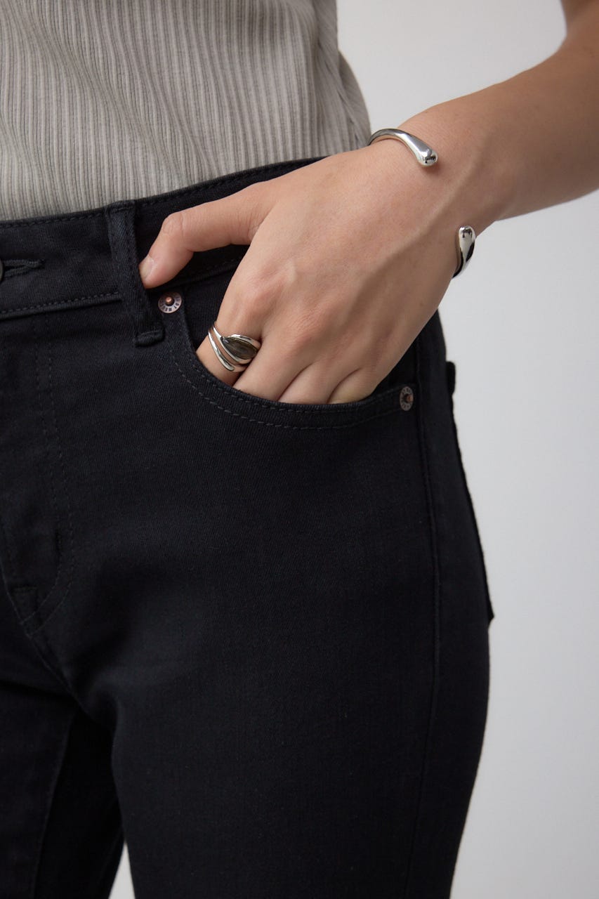 AZUL DENIM スキニーデニム BLK XXS