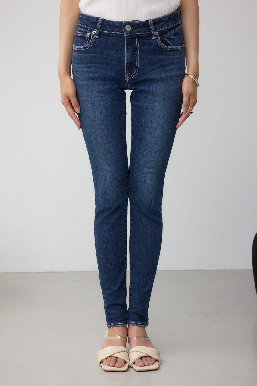 AZUL DENIM スキニーデニム D/BLU XXS