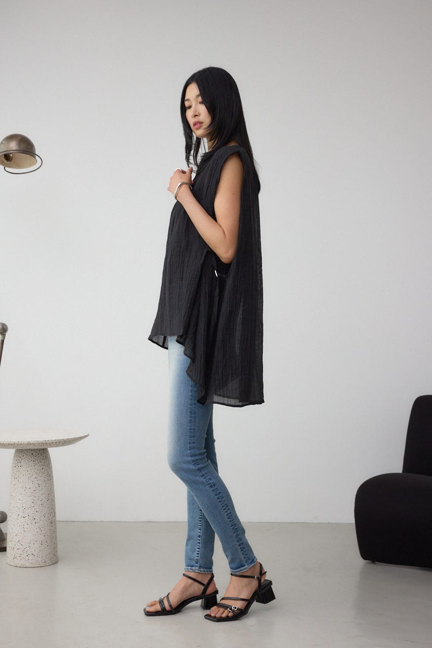 AZUL DENIM スキニーデニム L/BLU XXS
