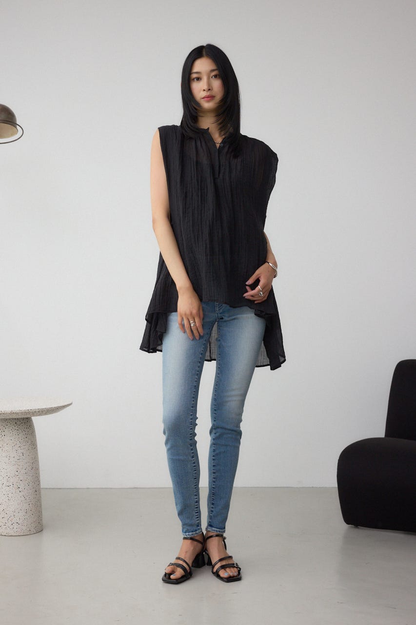 AZUL DENIM スキニーデニム L/BLU XXS
