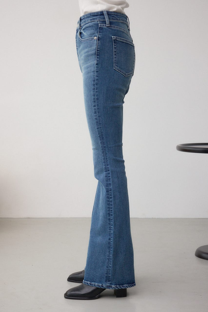 AZUL DENIM フレアデニムロング丈 BLU M