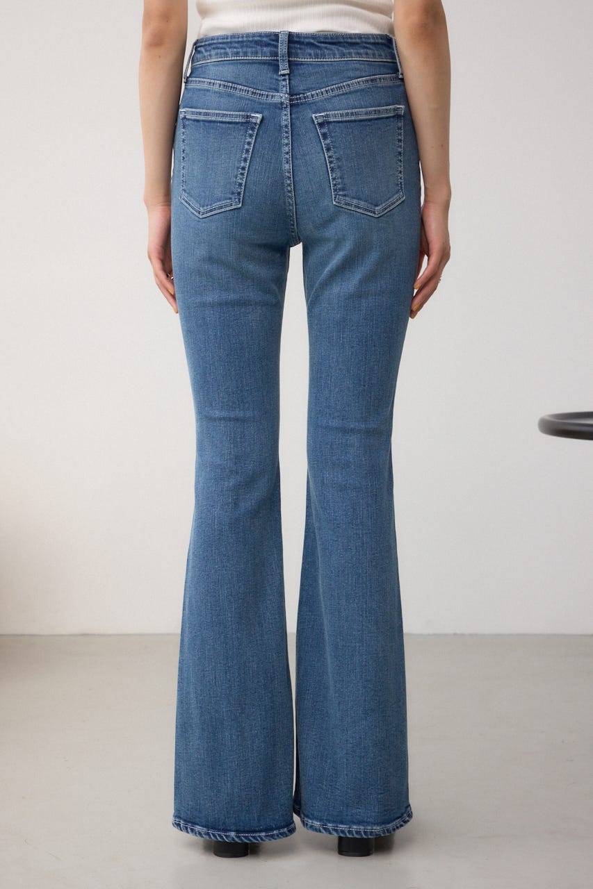 AZUL DENIM フレアデニムロング丈 BLU M