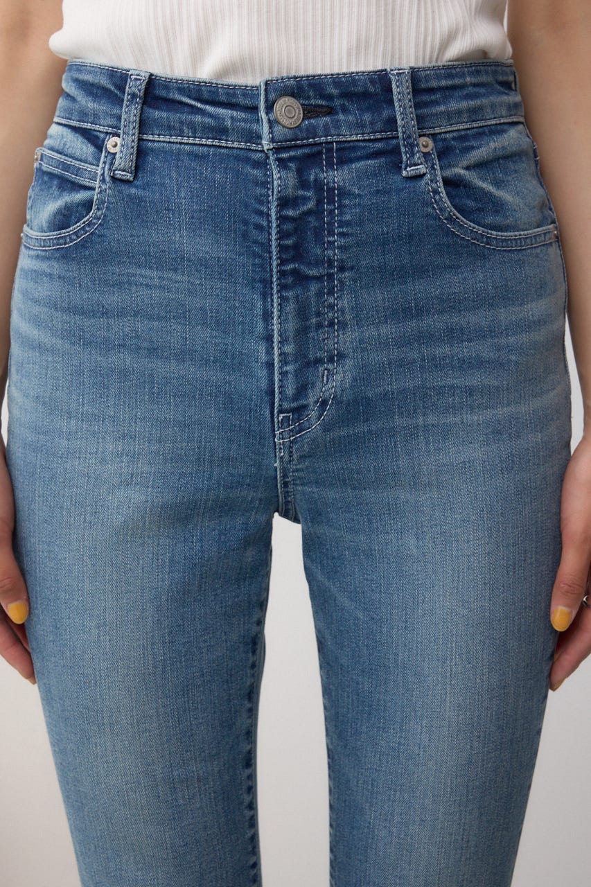 AZUL DENIM フレアデニムロング丈 BLU M