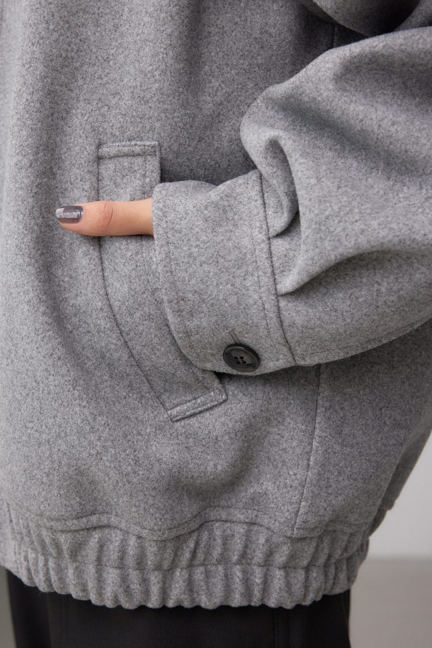 2WAY ジップブルゾン T.GRY S