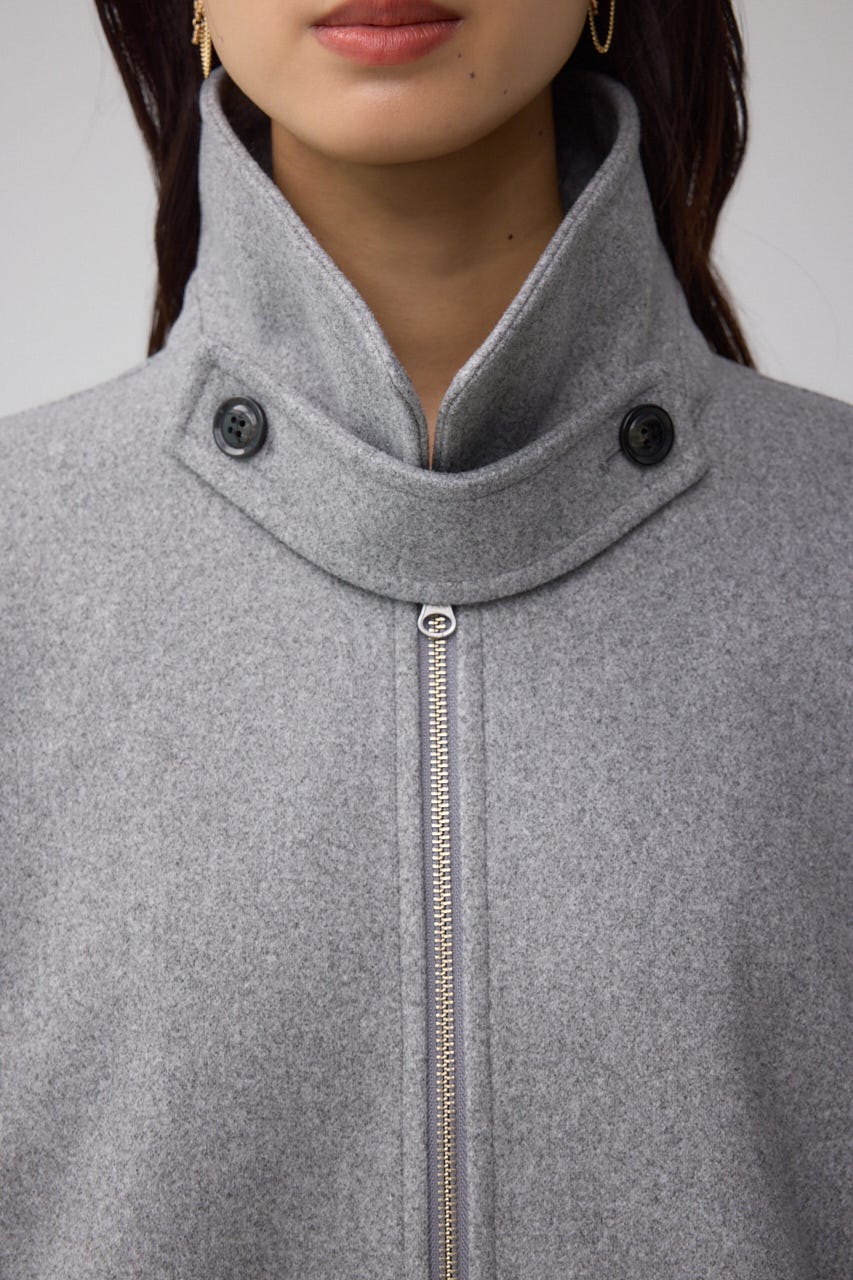 2WAY ジップブルゾン T.GRY S