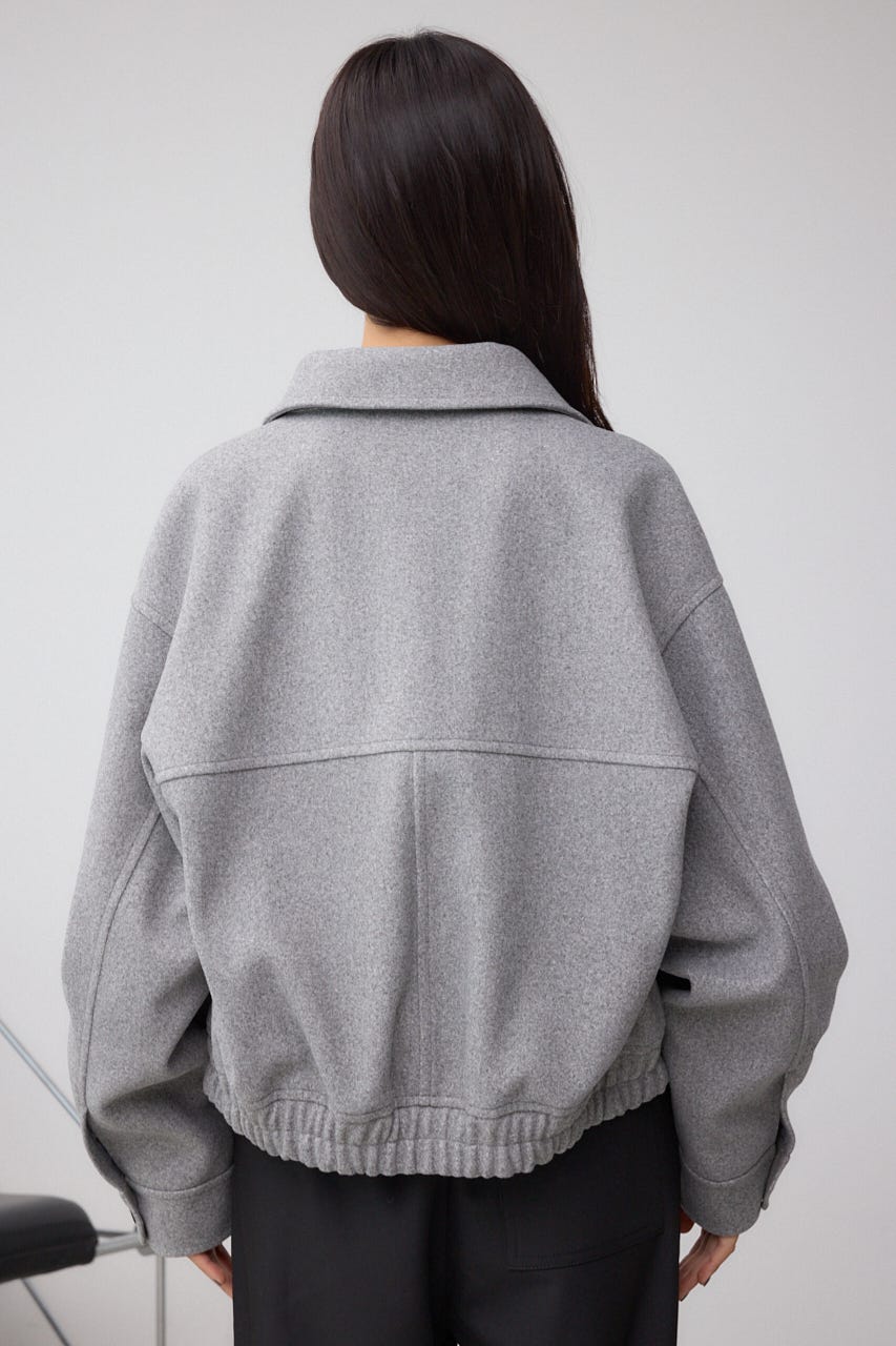 2WAY ジップブルゾン T.GRY S