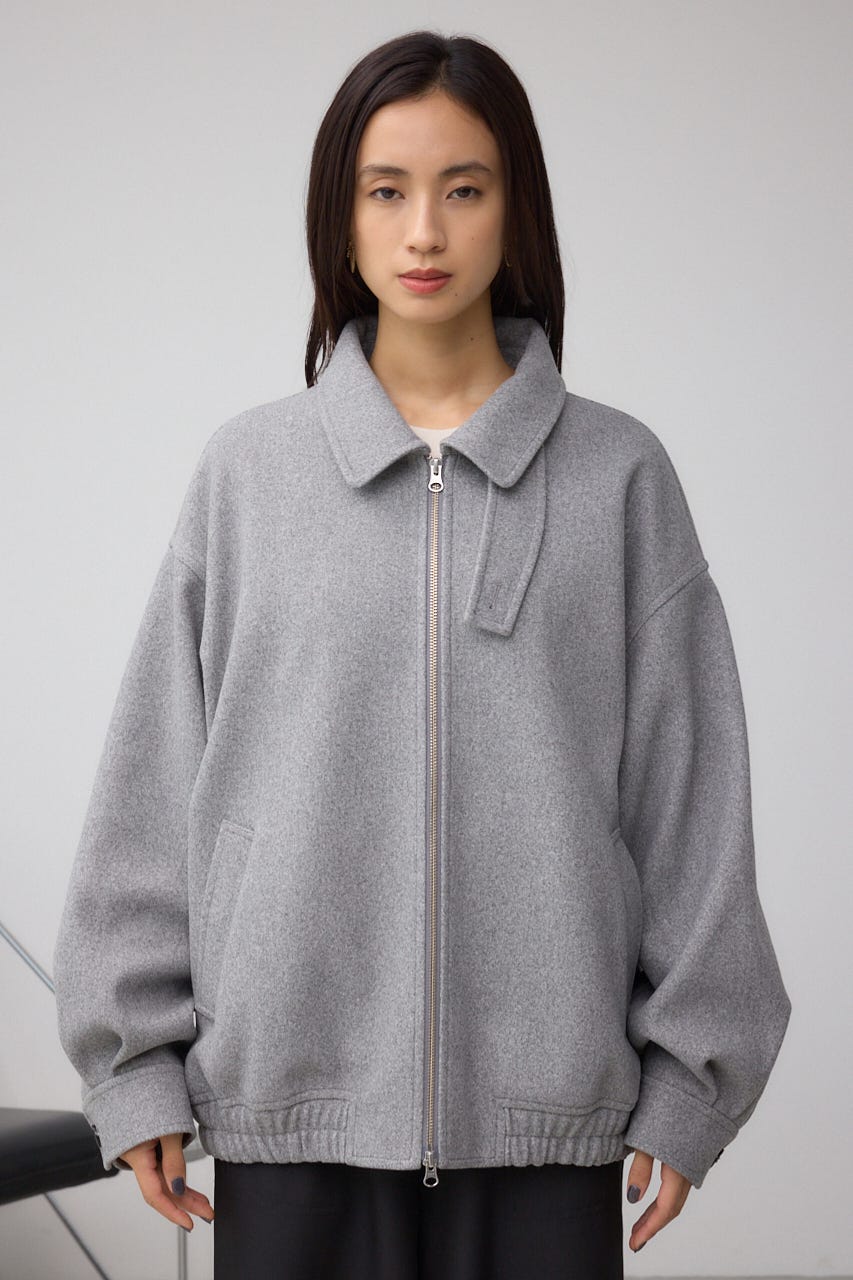 2WAY ジップブルゾン T.GRY S