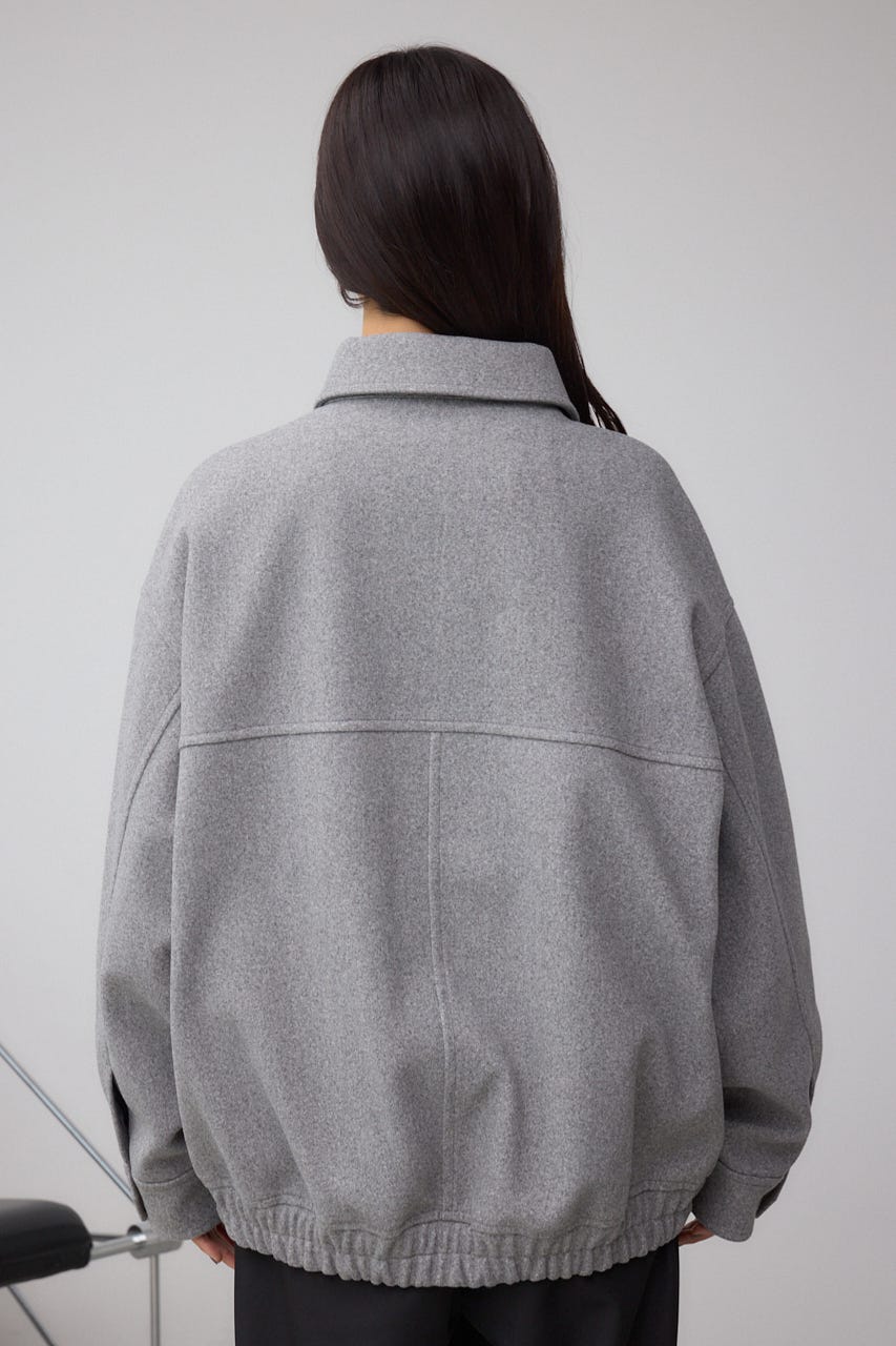 2WAY ジップブルゾン T.GRY S