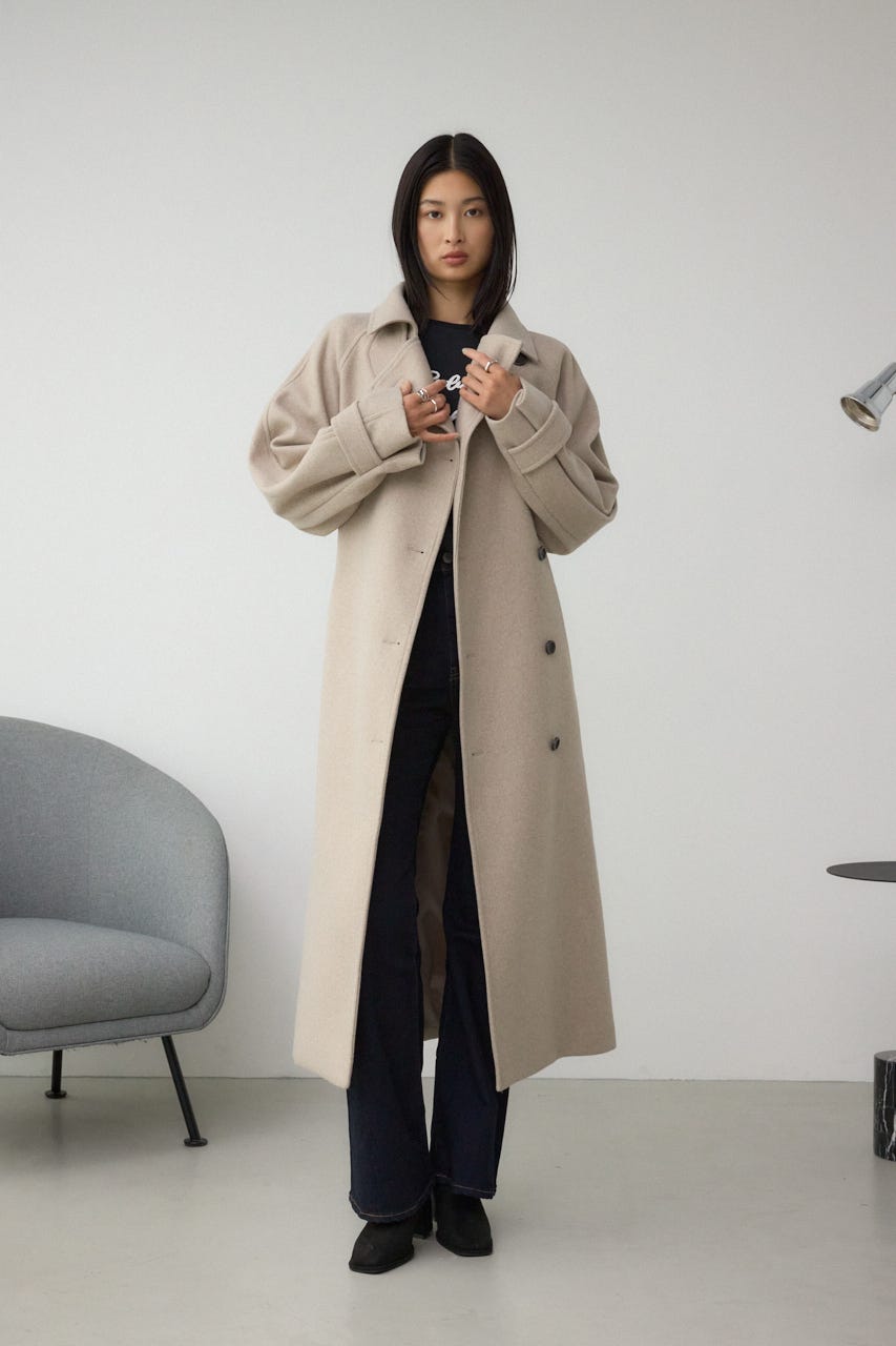 AZUL BY MOUSSY | B-HEAT2WAY ロングチェスターコート (コート