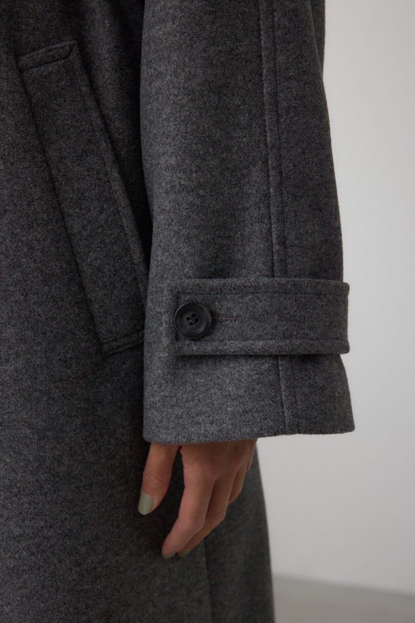 AZUL by moussy 2way ロングチェスターコート 黒 新品未使用 AZUL BY MOUSSY コート チェスターコート B-HEAT2WAY