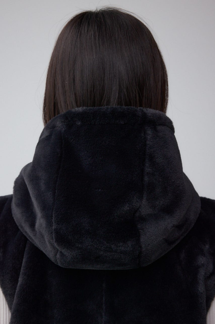 フードファーベスト BLK FREE