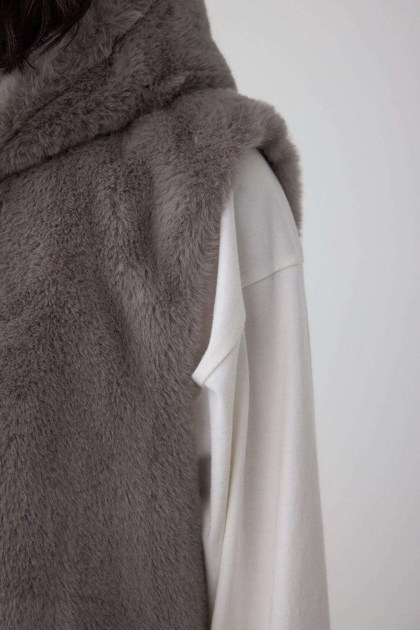 フードファーベスト GRY FREE