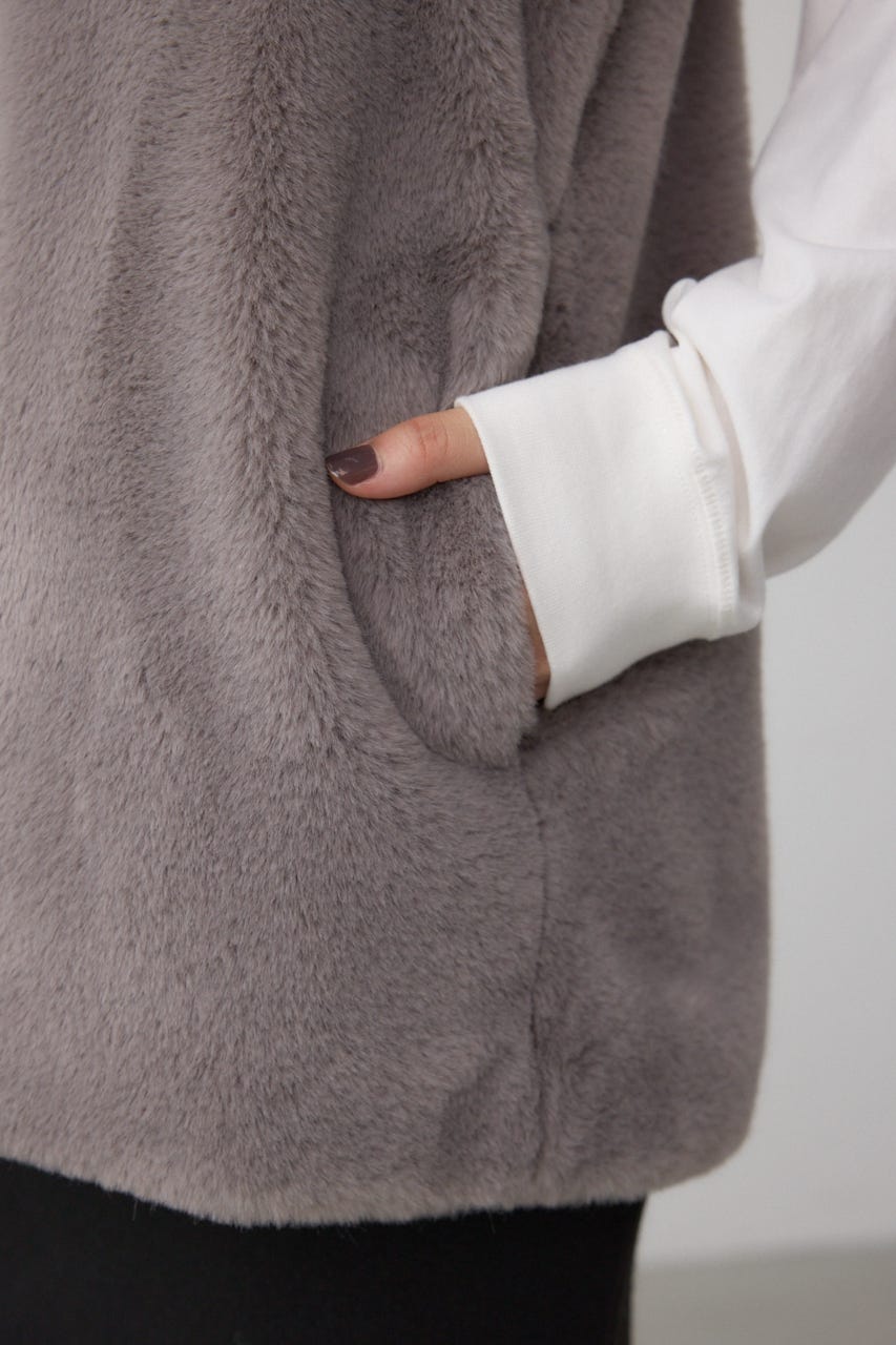 フードファーベスト GRY FREE