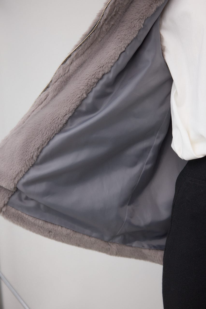 フードファーベスト GRY FREE