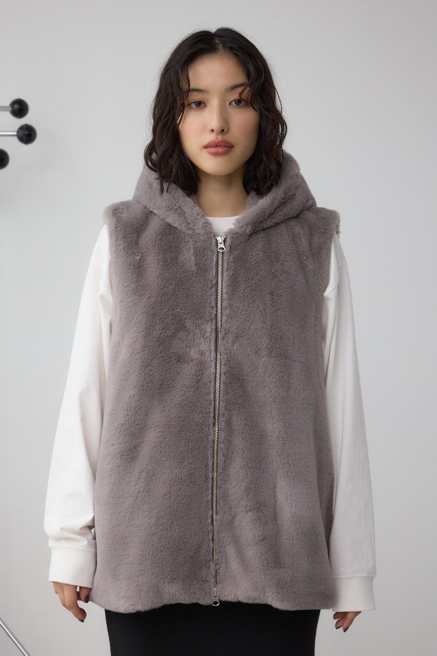 フードファーベスト GRY FREE