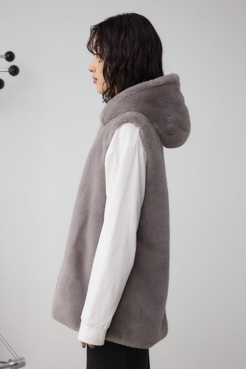 フードファーベスト GRY FREE