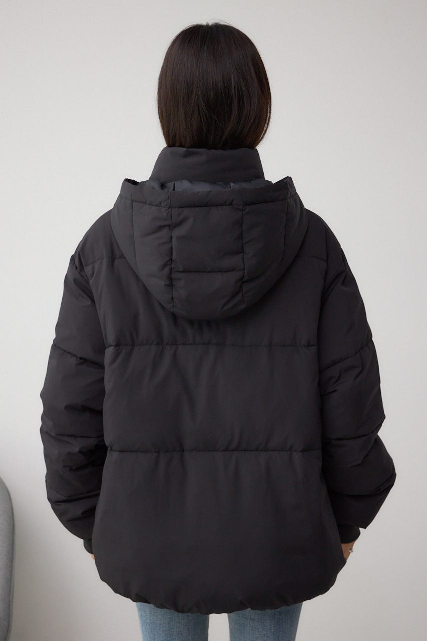 Azul by moussy 中綿ジャケットL AZUL BY MOUSSY | B-HEAT フード付き中綿ジャケット (コート