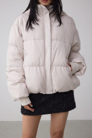 B-HEAT フード付き中綿ジャケット