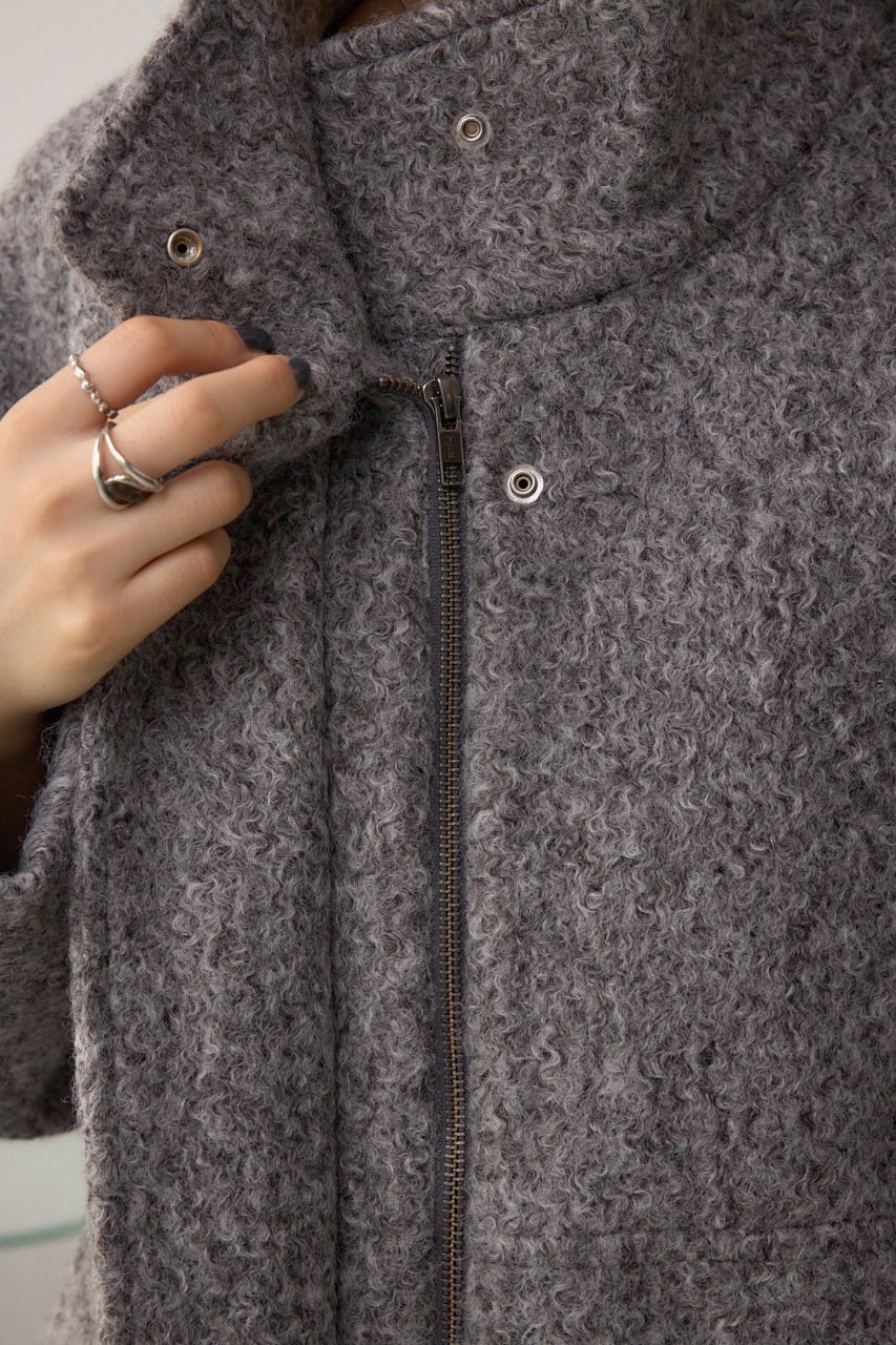 ブークレスタンドコート T.GRY M