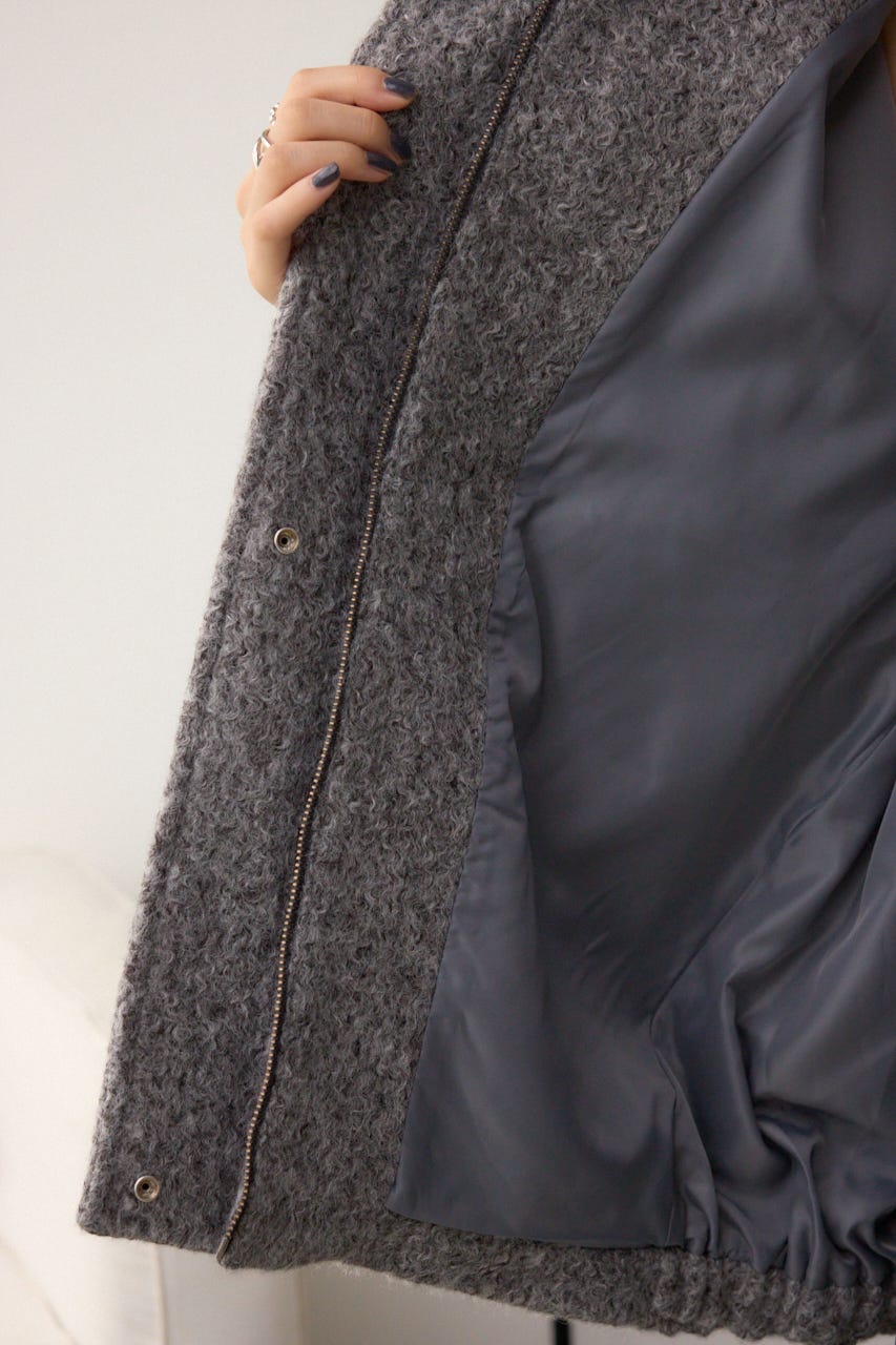 ブークレスタンドコート T.GRY M