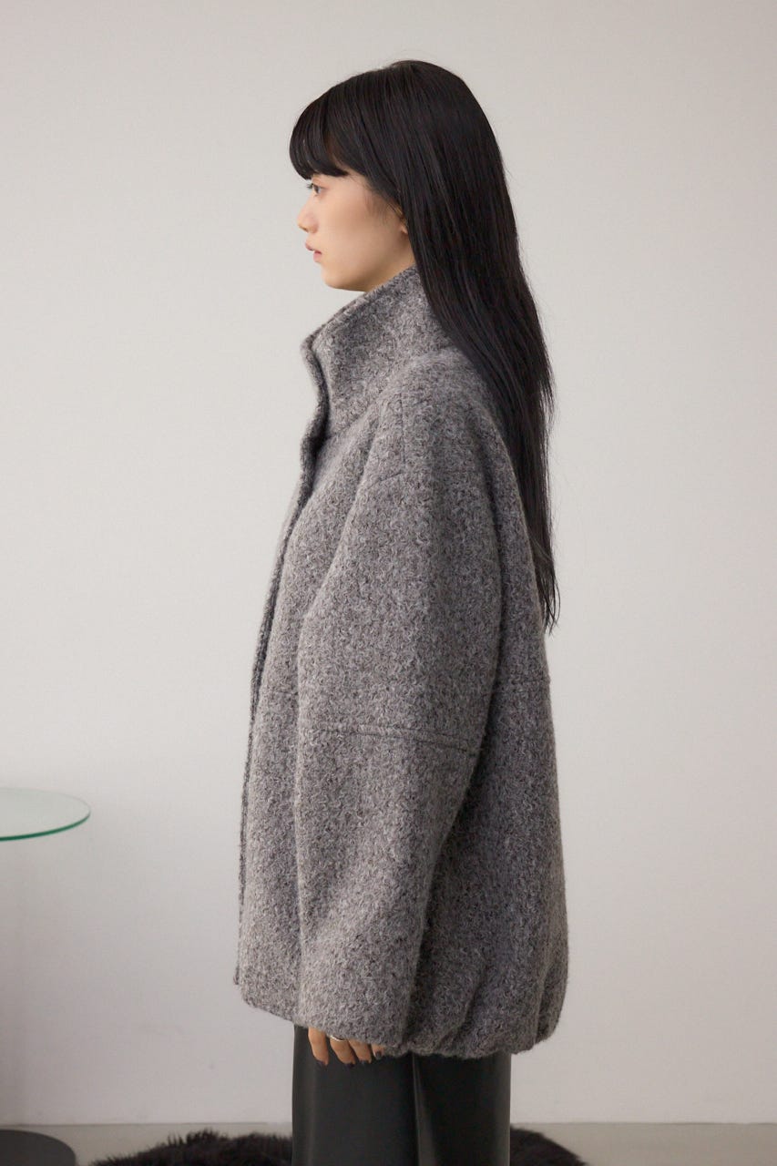 ブークレスタンドコート T.GRY M