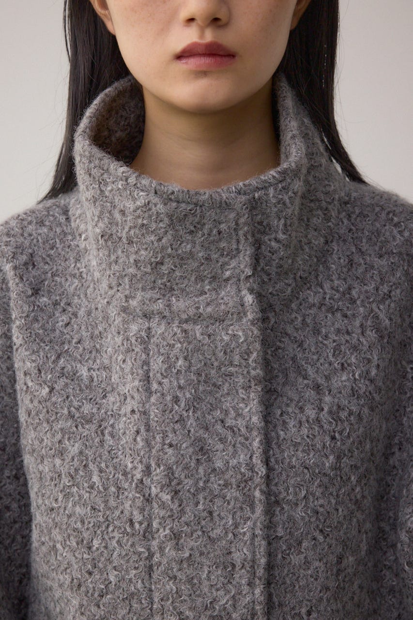 ブークレスタンドコート T.GRY M