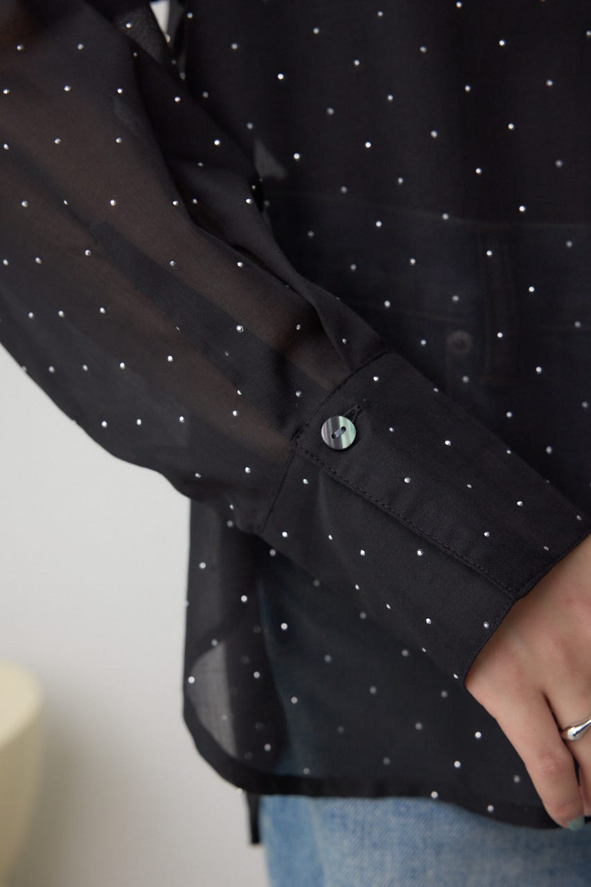 Bluesky.Mint様 AZUL BY MOUSSY | ハーフスリーブクルーネックリブトップス