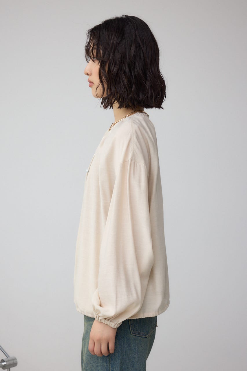 AZUL BY MOUSSY | ノーカラーシアーブルゾン (ブルゾン ) |SHEL