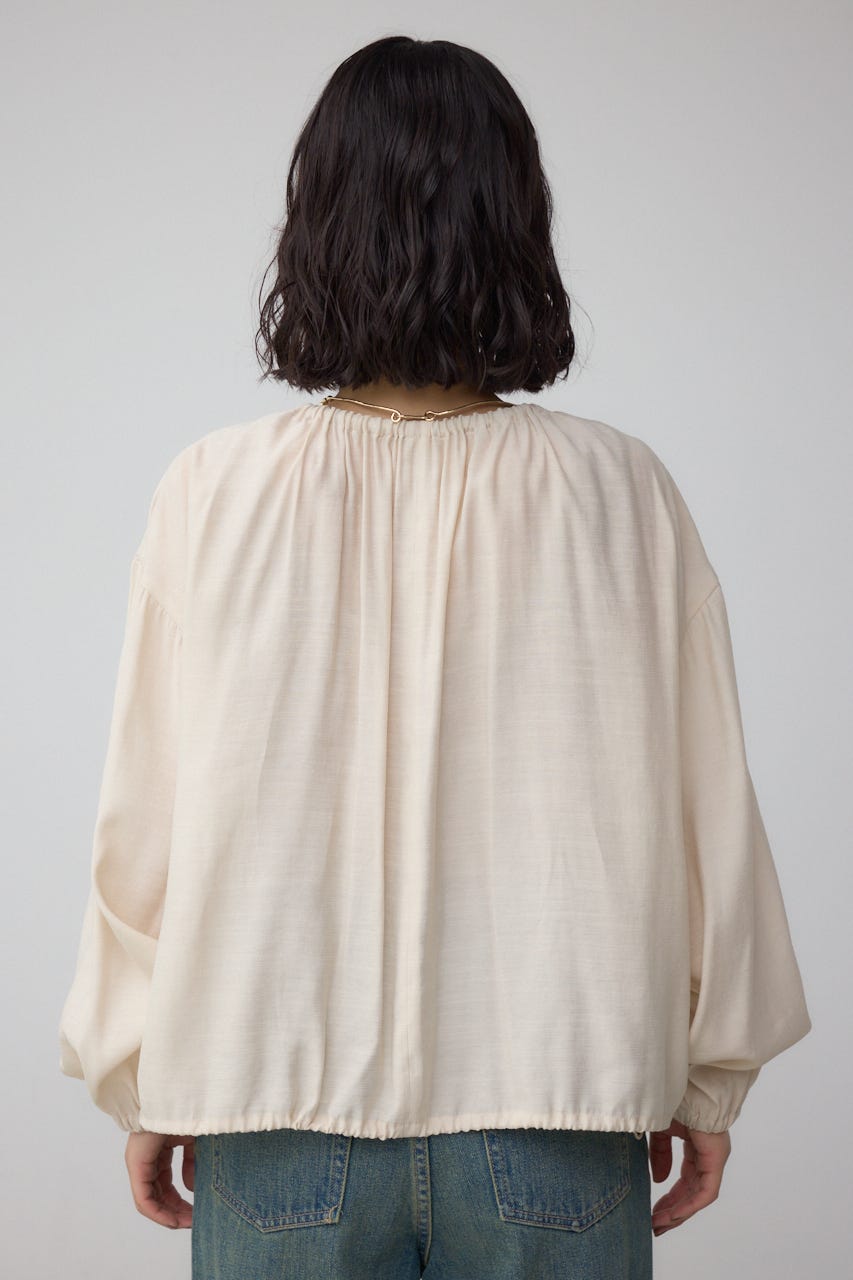 AZUL BY MOUSSY | ノーカラーシアーブルゾン (ブルゾン ) |SHEL