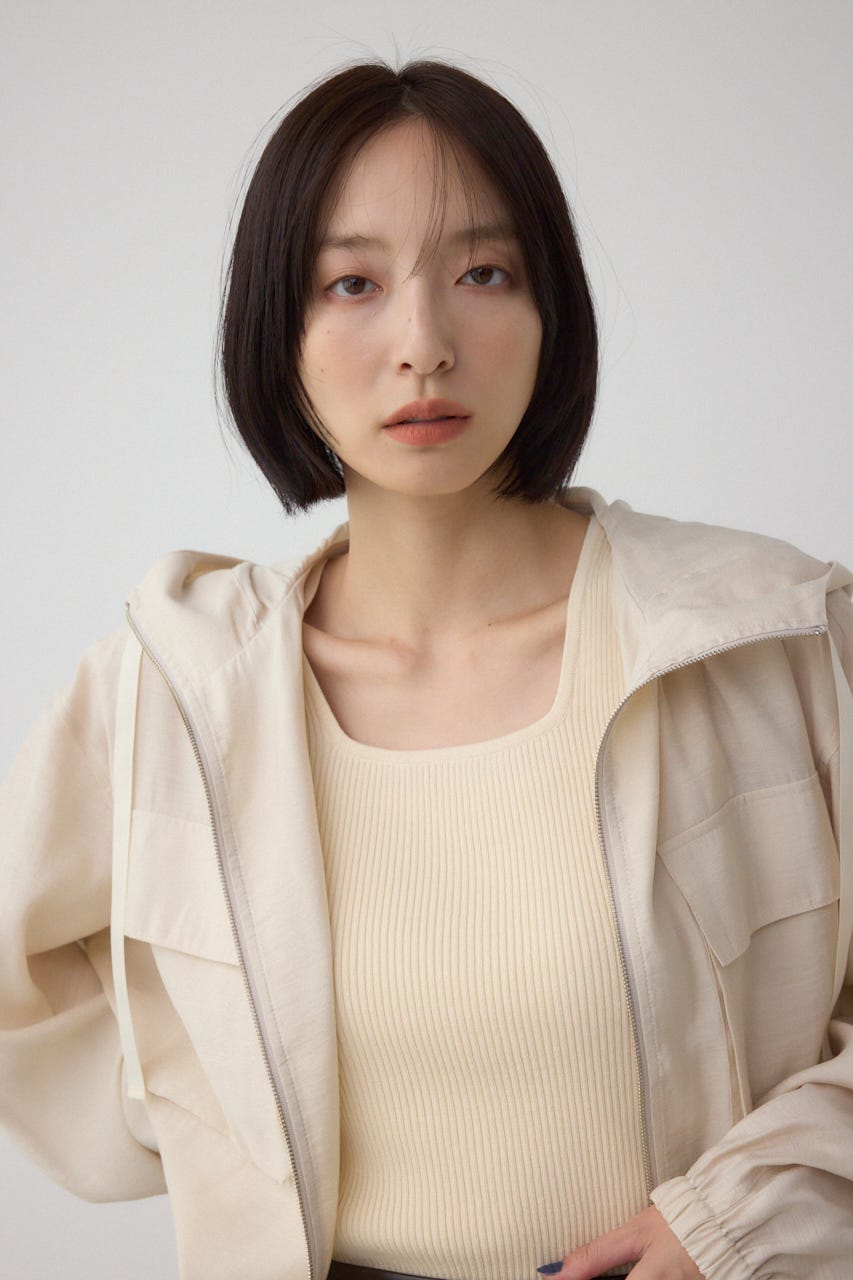 boutiqueOrdinary ブティークオーディナリー ビックカラーブルゾン AZUL BY MOUSSY | ビッグポケットフーディショートブルゾン
