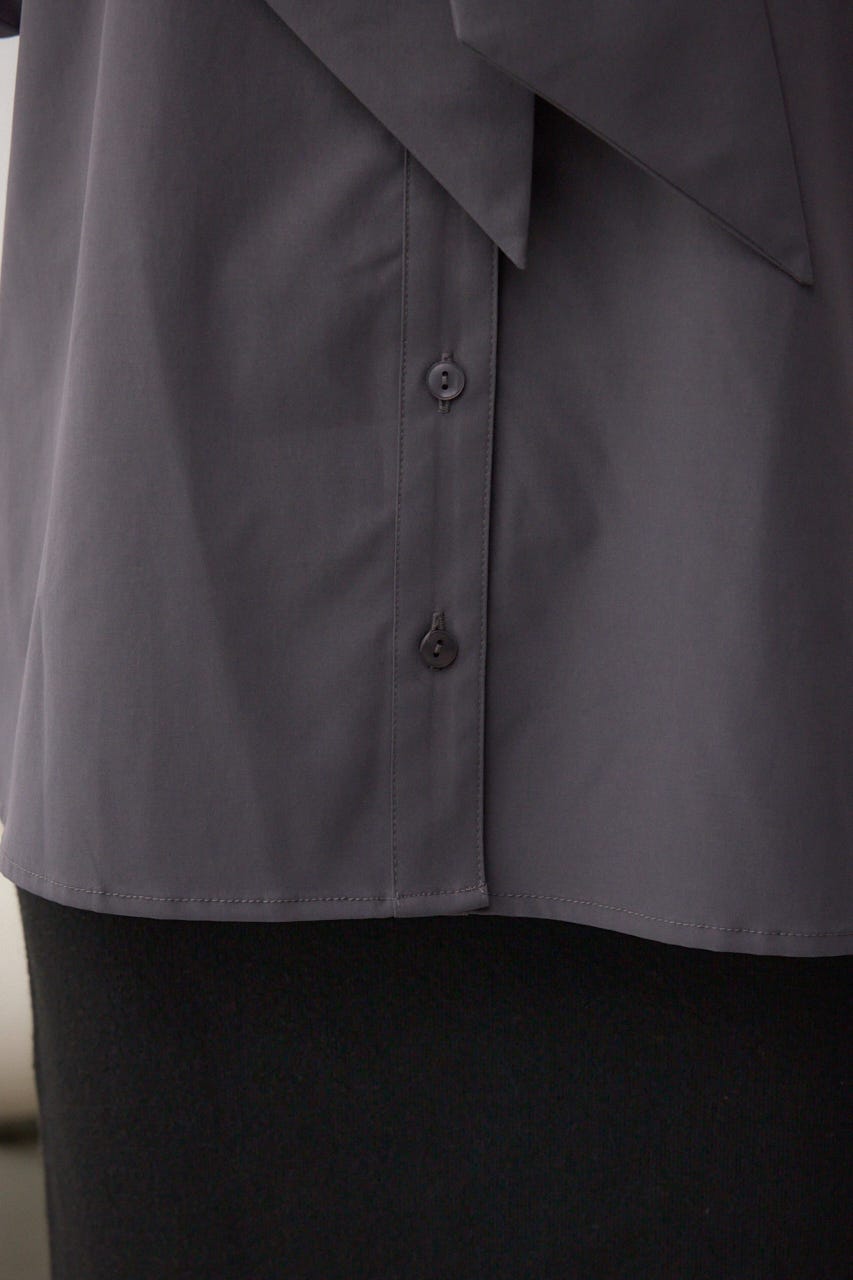 ボウタイリボンブラウス C.GRY FREE