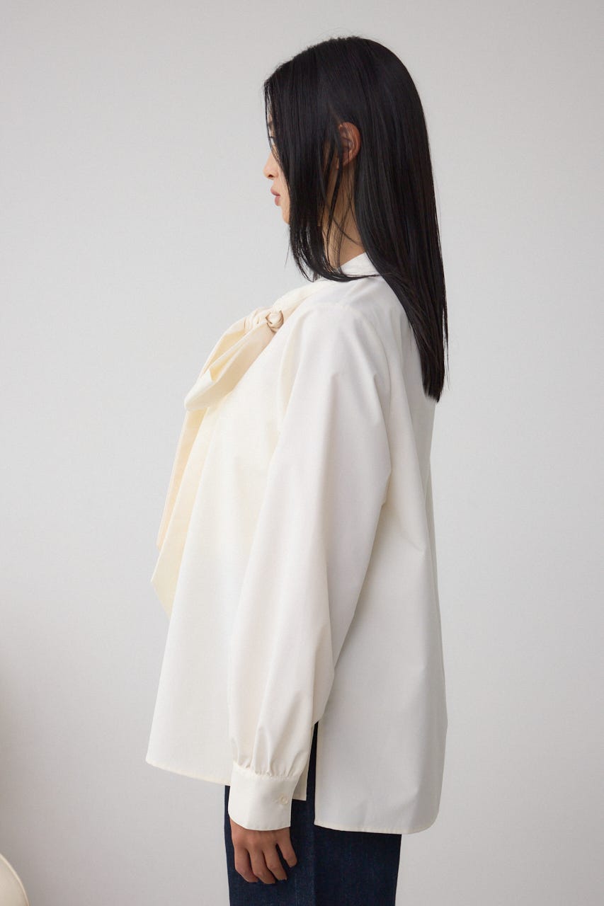 ボウタイリボンブラウス IVOY FREE