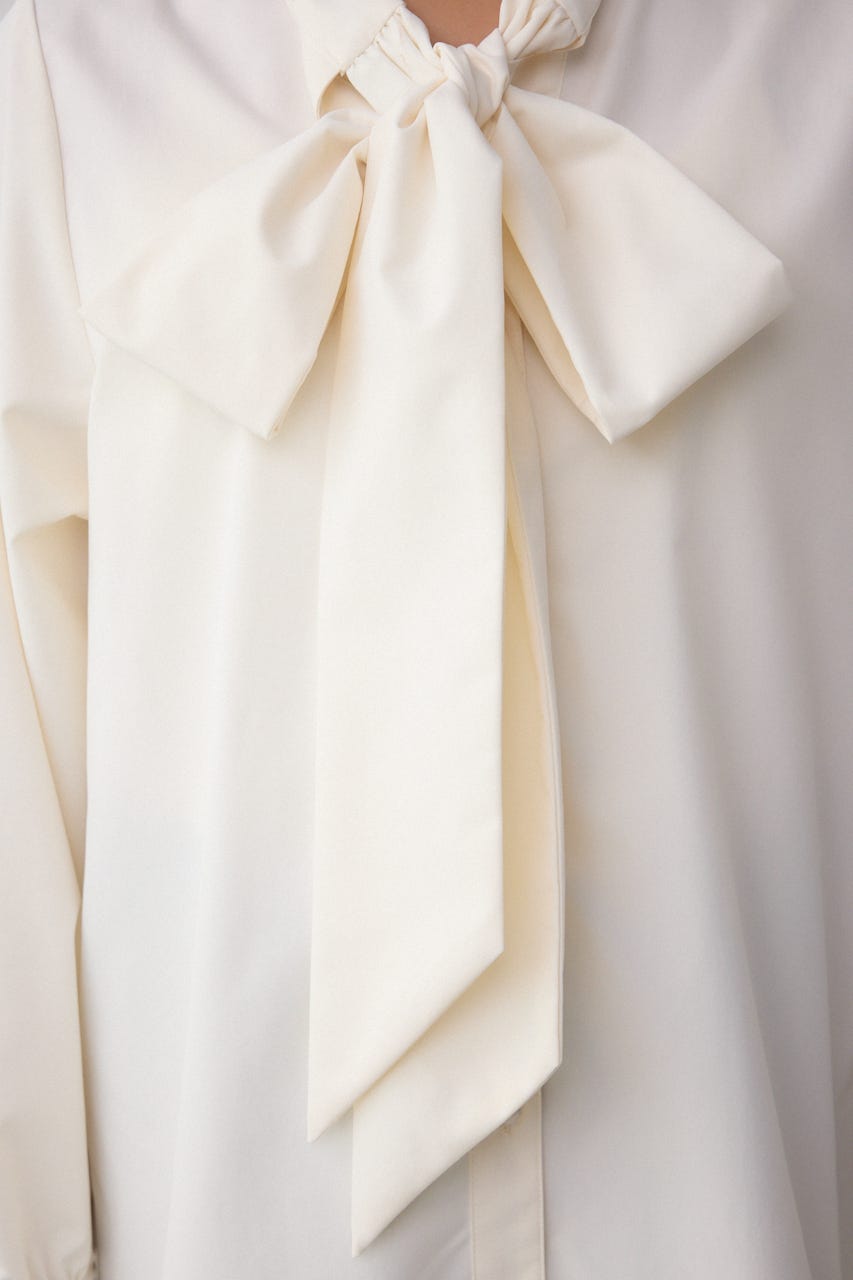 ボウタイリボンブラウス IVOY FREE