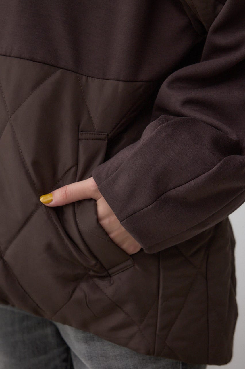 ダンボールドッキングジップパーカー BRN M