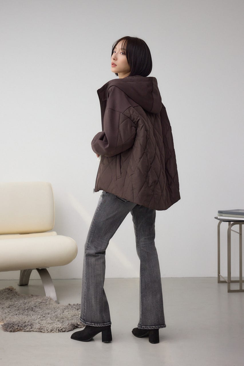 ダンボールドッキングジップパーカー BRN M