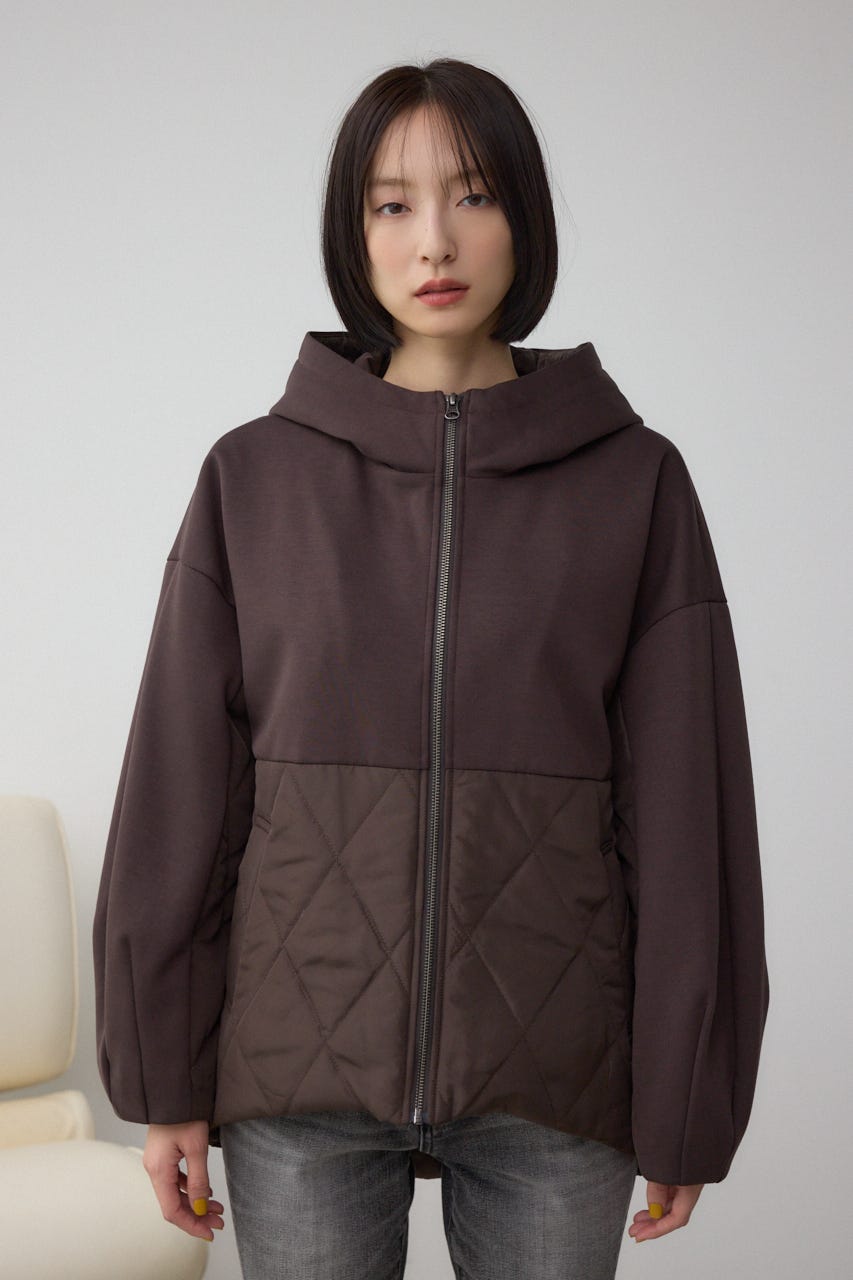 ダンボールドッキングジップパーカー BRN M