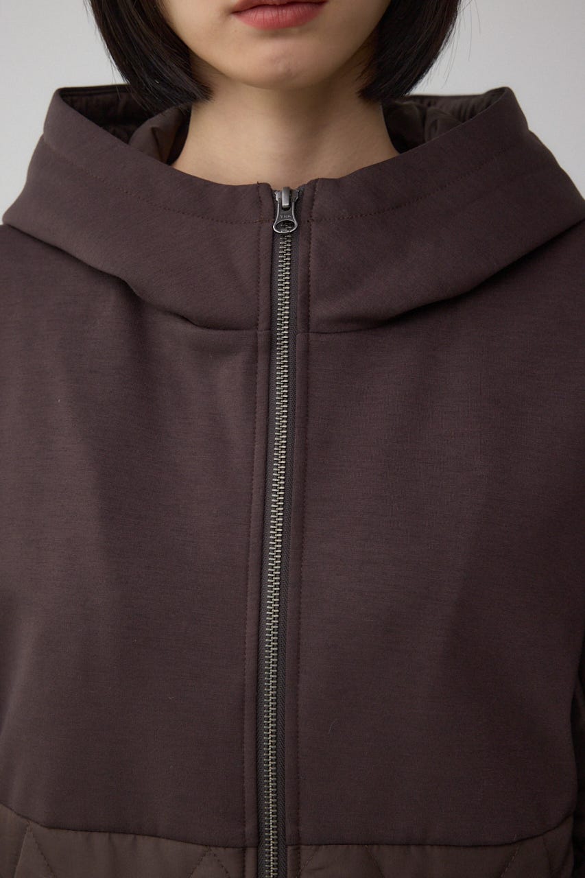 ダンボールドッキングジップパーカー BRN M