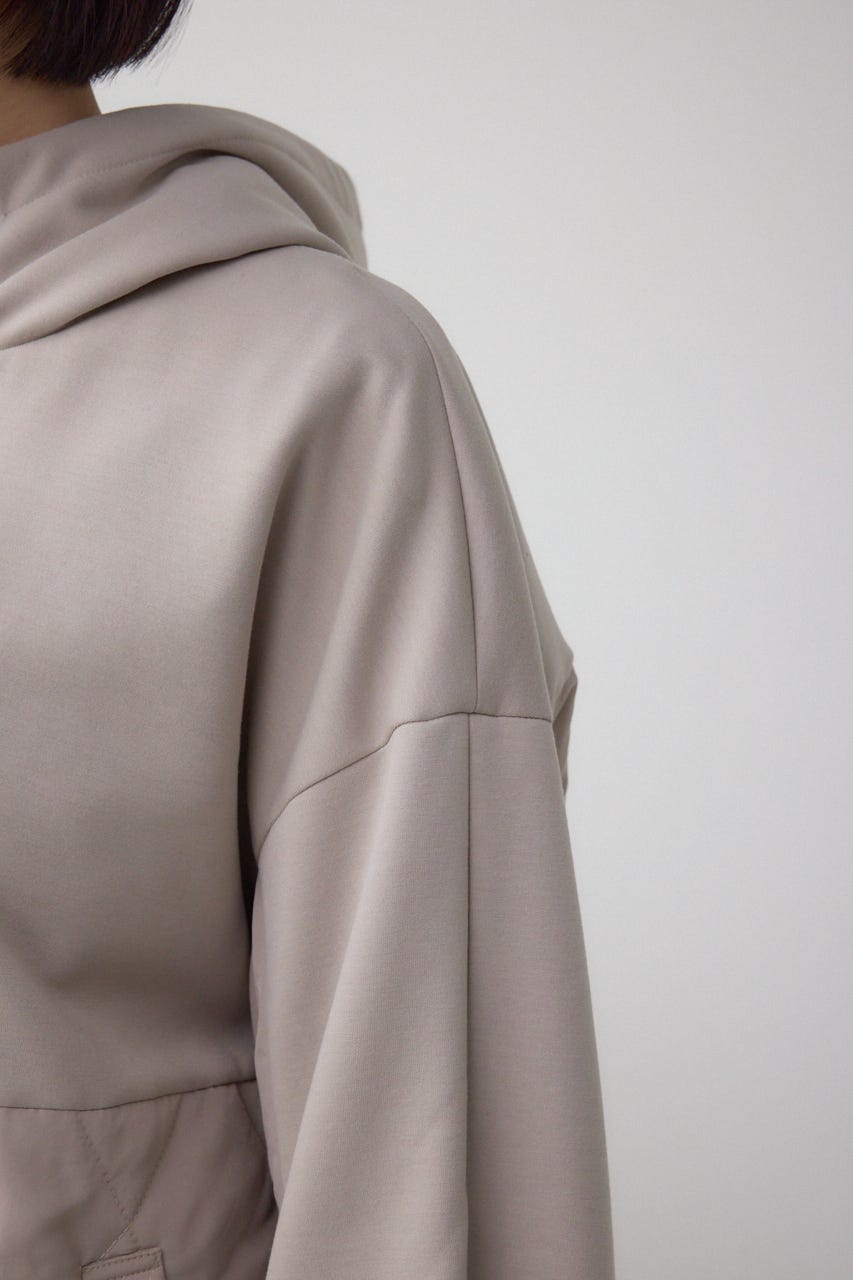 ダンボールドッキングジップパーカー GREIGE S