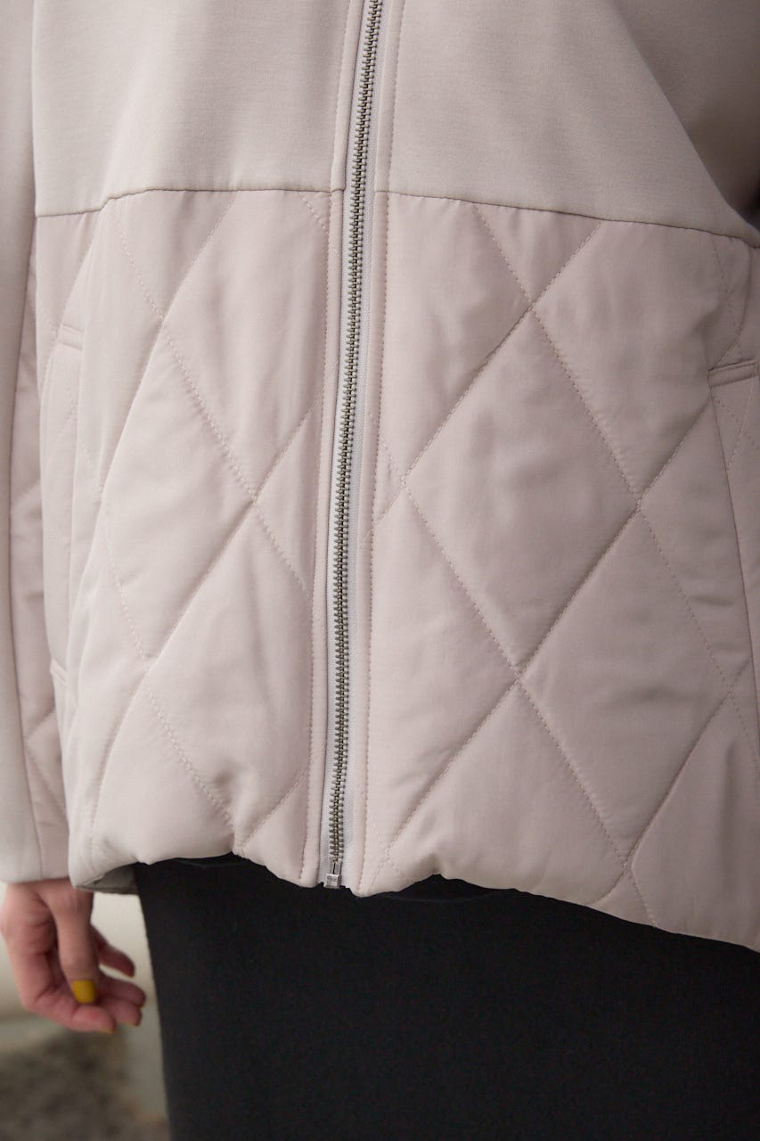 ダンボールドッキングジップパーカー GREIGE S