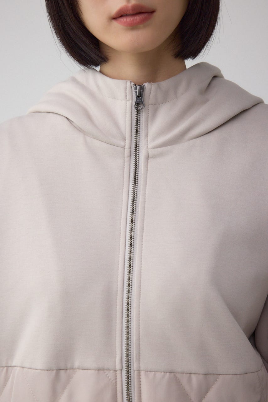 ダンボールドッキングジップパーカー GREIGE S