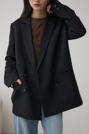 【AZUL BY MOUSSY】 アズールバイマウジー　コート　黒　新品未使用 undo-rowa_wl02401