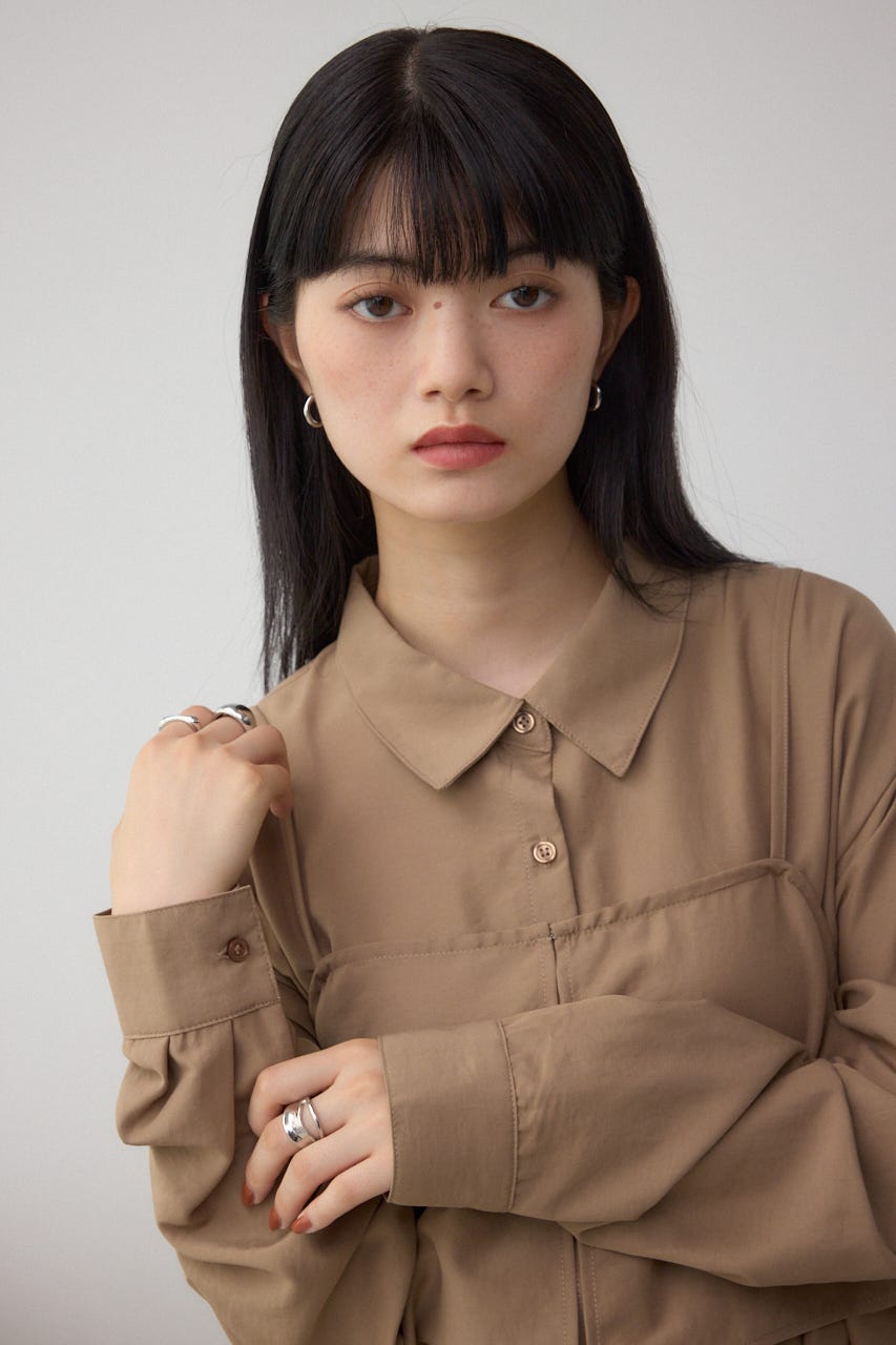 ビスチェレイヤードシャツ CAM FREE