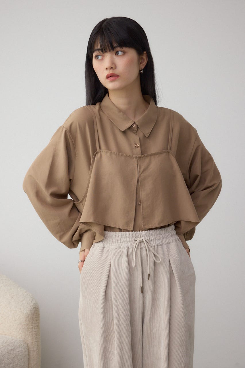 ビスチェレイヤードシャツ CAM FREE