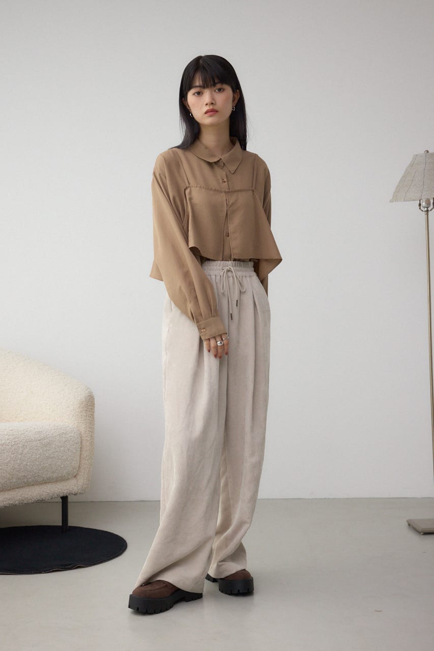 ビスチェレイヤードシャツ CAM FREE