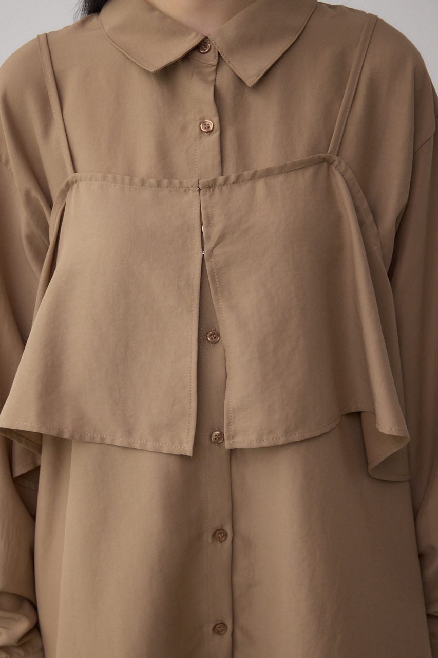 ビスチェレイヤードシャツ CAM FREE