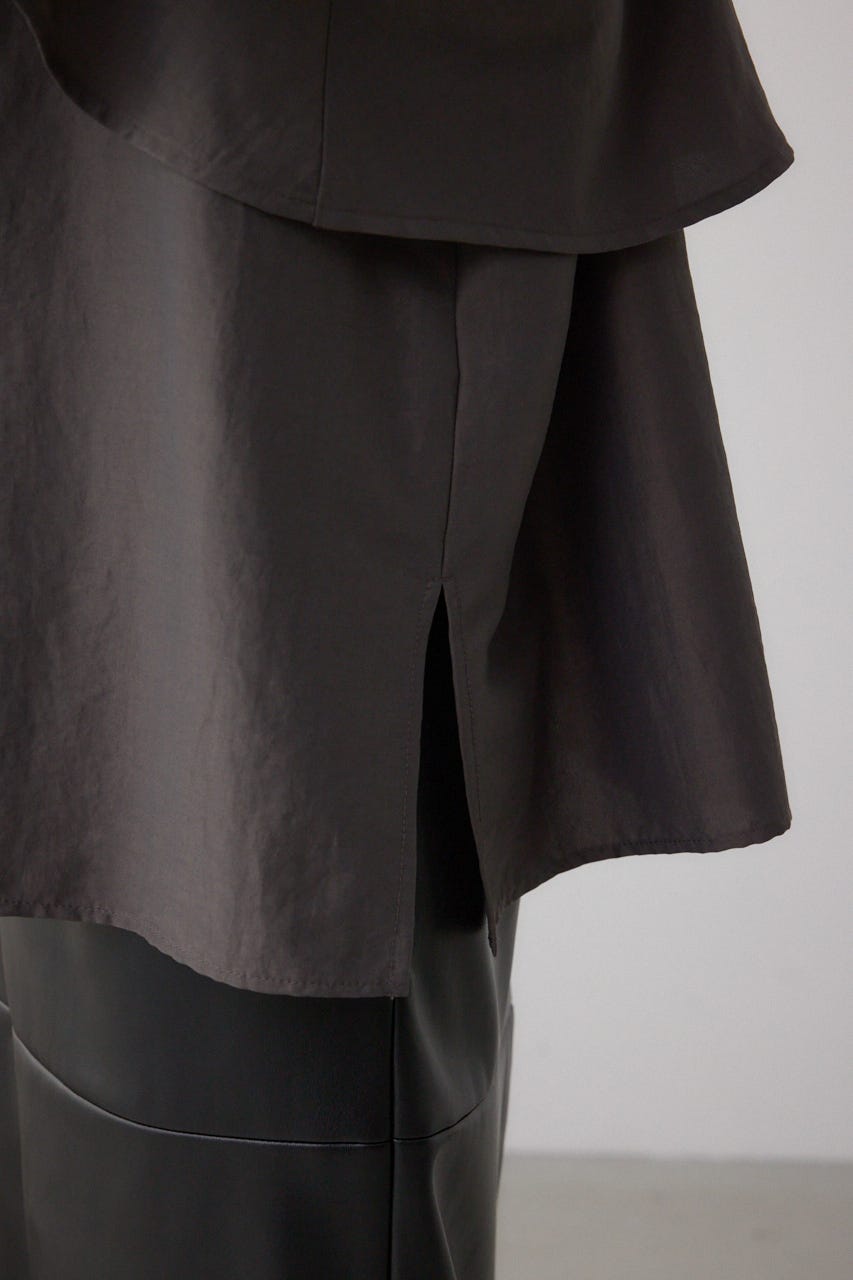 ビスチェレイヤードシャツ C.GRY FREE