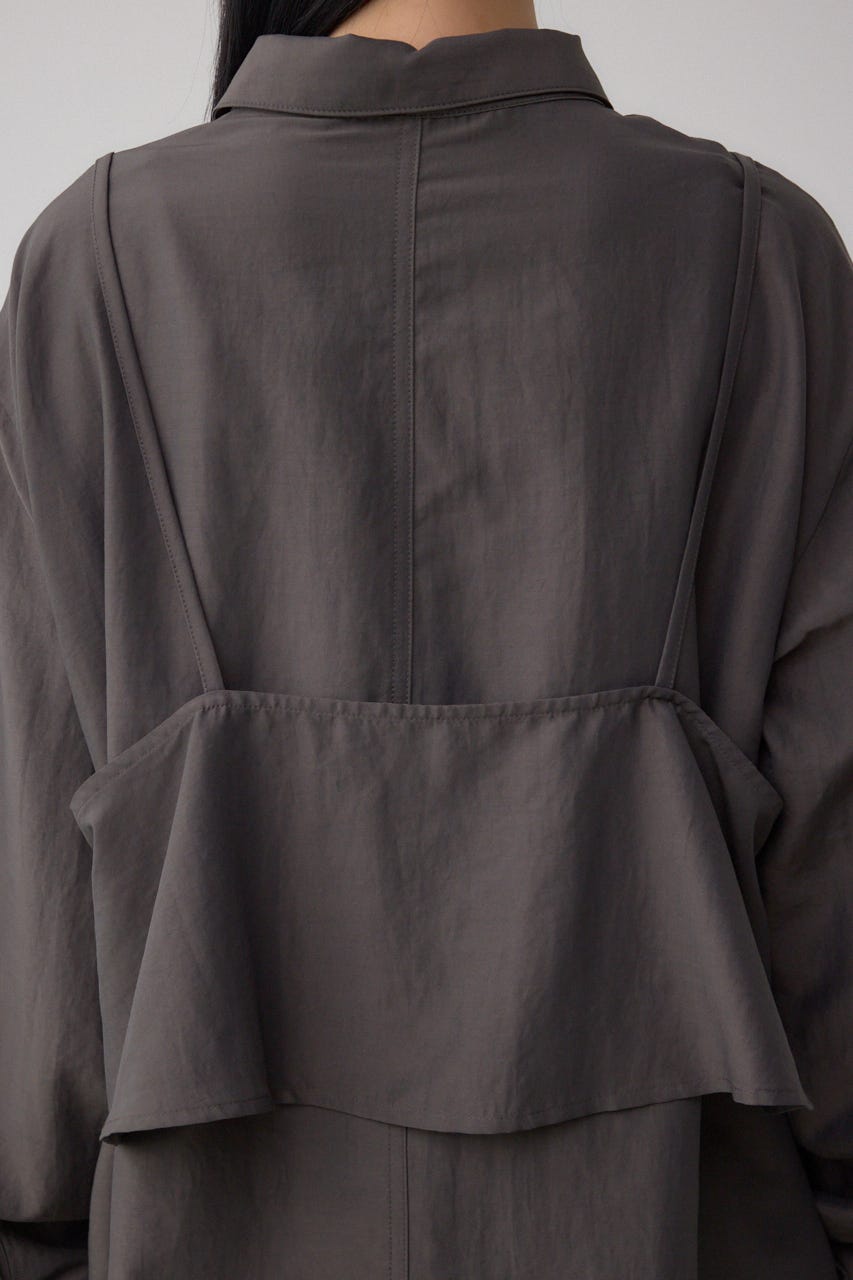 ビスチェレイヤードシャツ C.GRY FREE