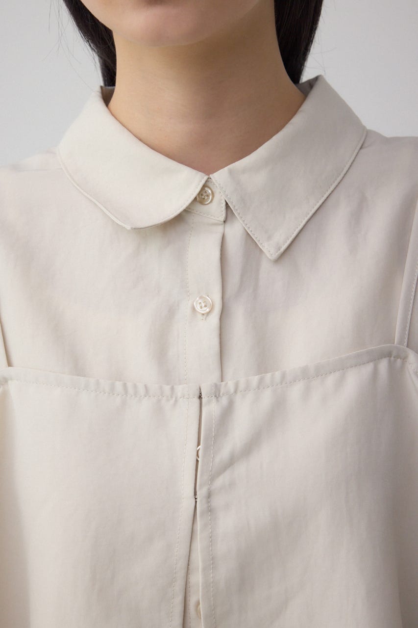 ビスチェレイヤードシャツ IVOY FREE